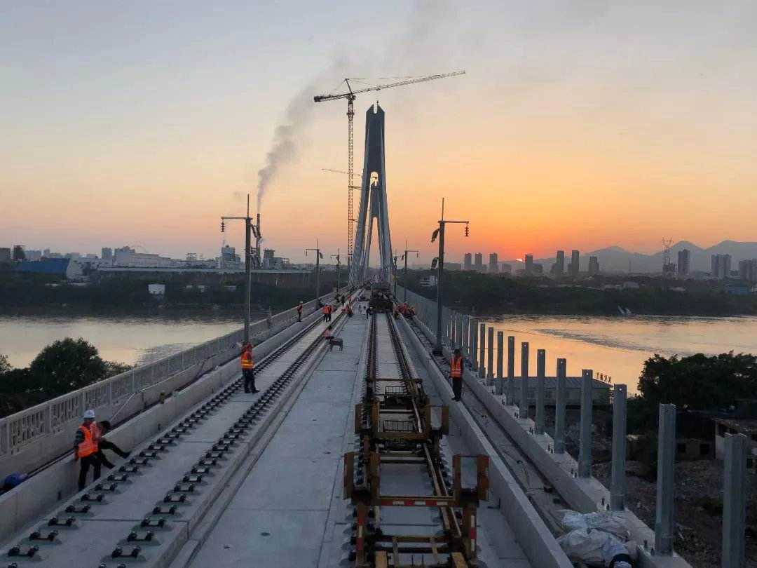 Schienentransport-Materialversorgungsprojekt f&uuml;r den Nanchang-Hub-Abschnitt der Hochgeschwindigkeitsstrecke Nanchang-Ganzhou