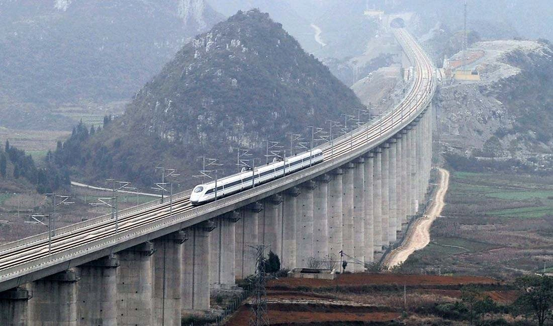 Schienentransport-Materialversorgungsprojekt f&uuml;r den Abschnitt Nanchang der Hochgeschwindigkeitsstrecke Shanghai-Kunming