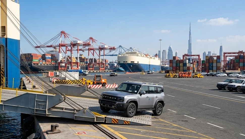 Jetour T2 Export von China in die Vereinigten Arabischen Emirate: Importleitfaden